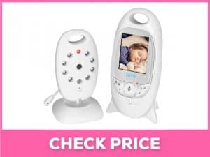 GHB Baby Monitor Video Baby Monitor with Camera Digital Zoom